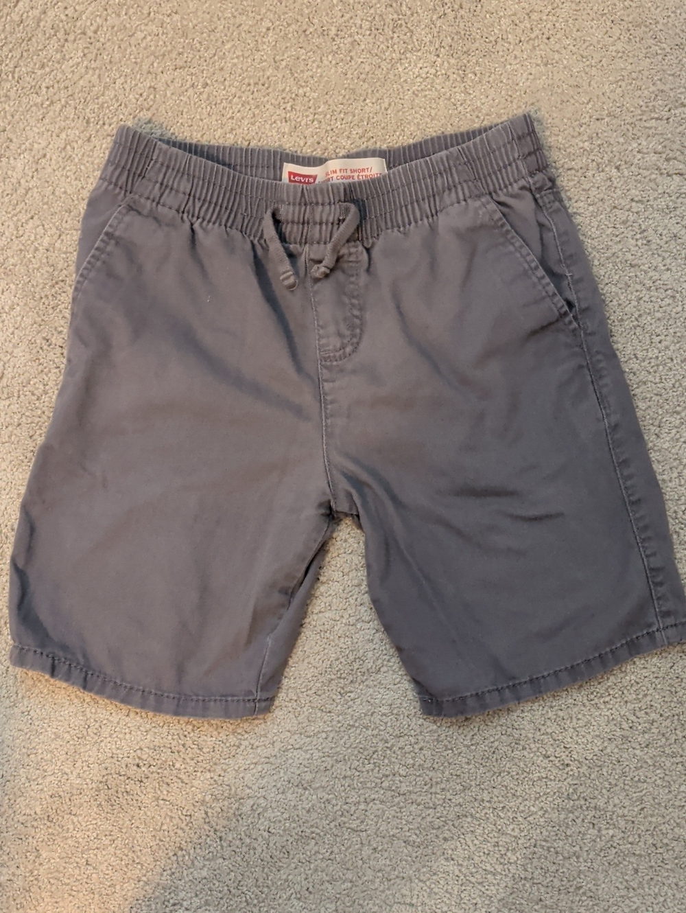 Levi's Kids Charcoal Gray Pull-On Shorts